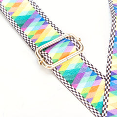 Rainbow Adjustable Shoulder Strap Colorful Replacement Belt For Crossbody Bag