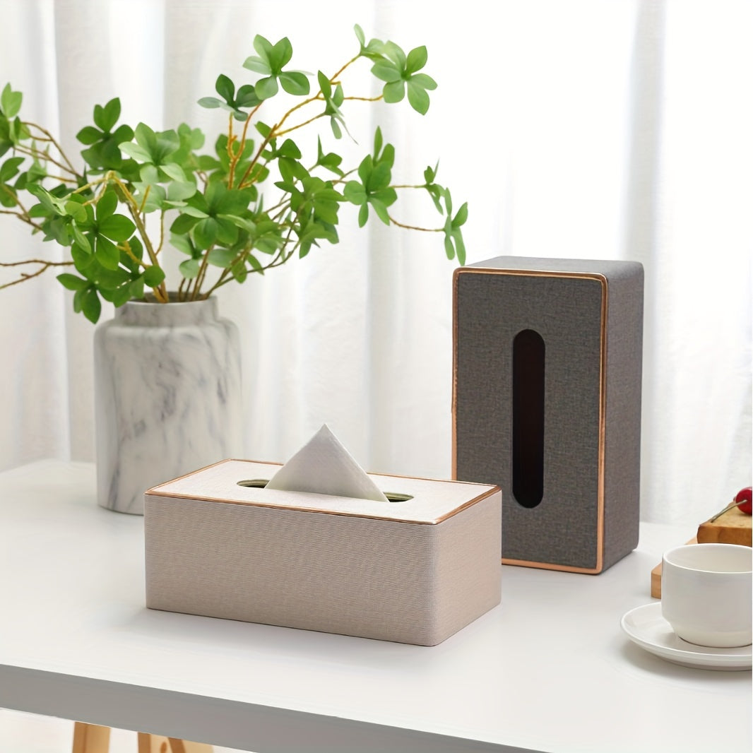 Tissue Box Light Home Daily Use Tissue Storage Box Bedroom Living Room Car Decor