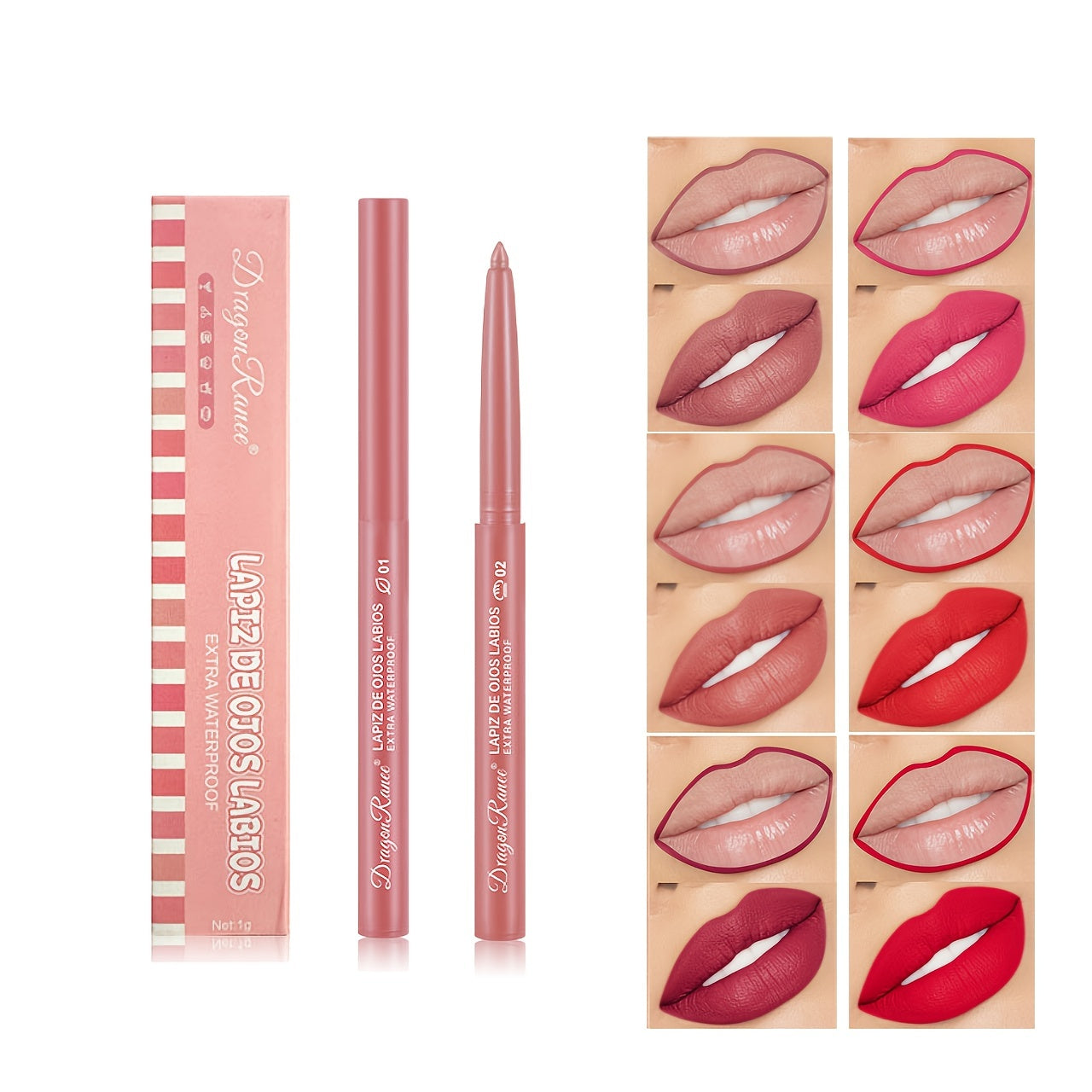 Waterproof Lip Liner Correcting Pencil