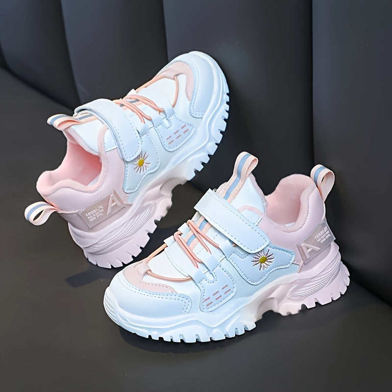 Chunky Plush Lined Shoes for Girls Non Slip Thermal Winter Footwear
