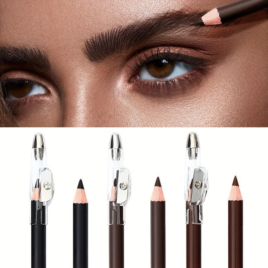 Natural Matte Eyebrow Pencil Waterproof Makeup Pen