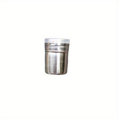 16pcs Cappuccino Shape Coffee Stencils Mesh Shaker Sugar Shaker With Lid