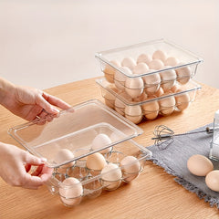 Egg Container Refrigerator Storage Box 12/14 Egg Organizer Holder