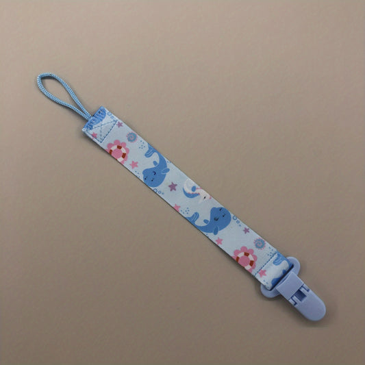 Baby Pacifier Clip Chain Ribbon Holder Anti-drop Strap Feeding Gift