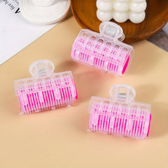 Self Adhesive Hair Rollers for Bangs and Curls, Easy to Use Hair Curling Tool