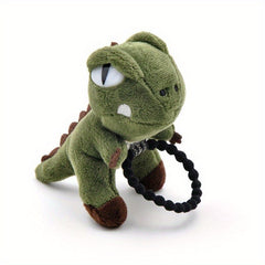 Plush Dinosaur Hair Ties for Girls