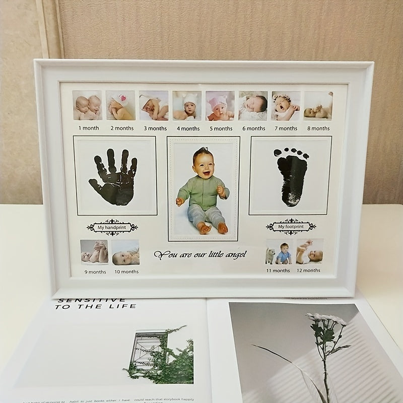Baby Monthly Picture Photo Frame - Perfect Newborn Shower Gift