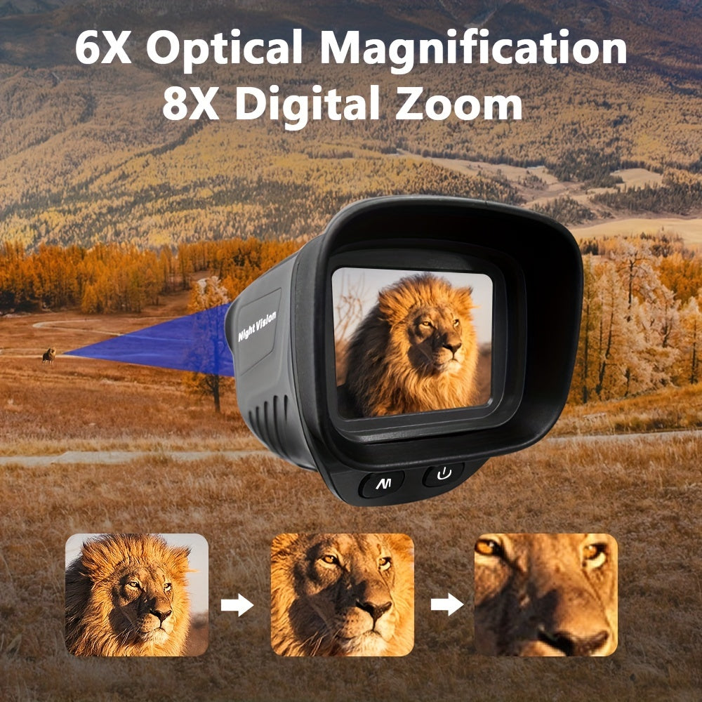 8X Zoom Digital Night Vision Binoculars with 32GB Memory Card