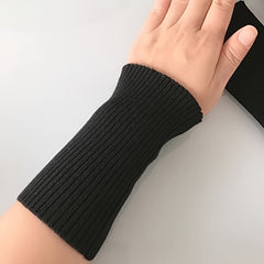 Cashmere Wool Wrist Protector Warm Gloves