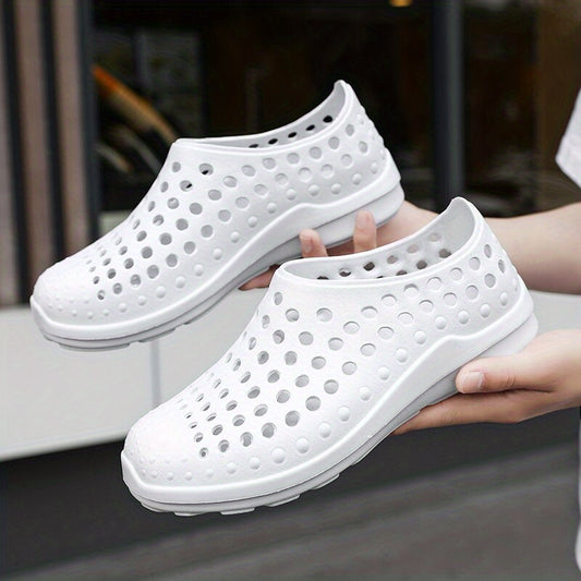 Women's Hollow Out Sandals Casual Slip On Shoes