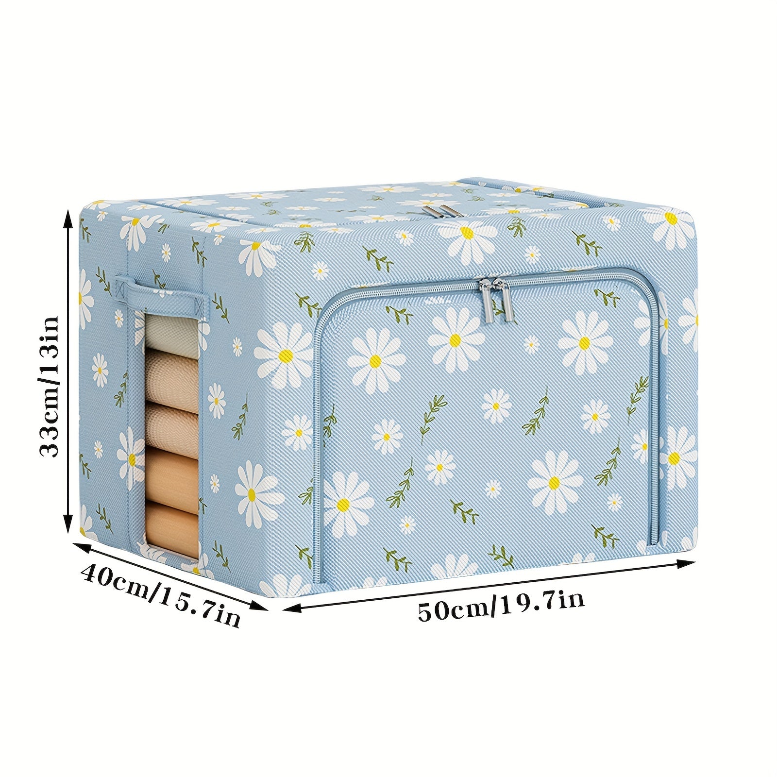 Foldable Clothes Storage Box Quilt Organizer Bag Extra Large Dustproof Bag