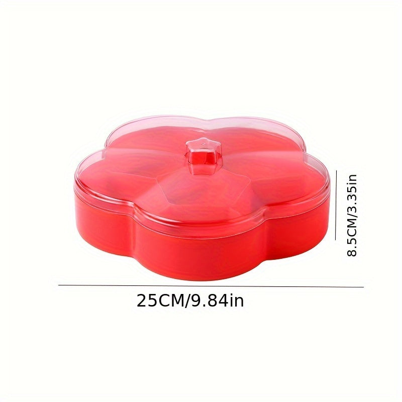 Flower Shaped Candy Box Wedding Festive Candy Box Dried Fruit Plate