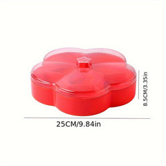 Flower Shaped Candy Box Wedding Festive Candy Box Dried Fruit Plate