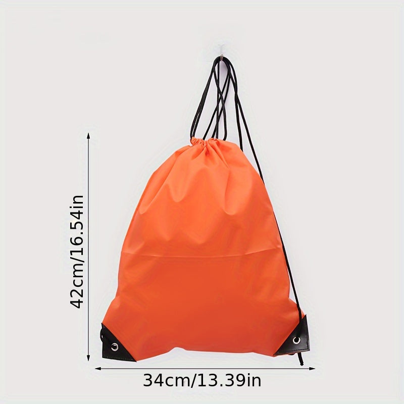 3pcs Polyester Bundle Pocket Drawstring Backpacks