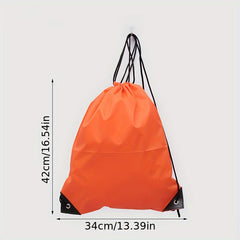 3pcs Polyester Bundle Pocket Drawstring Backpacks
