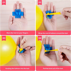 Balloon Arch Set with Balloon Tape and Dots Sticker