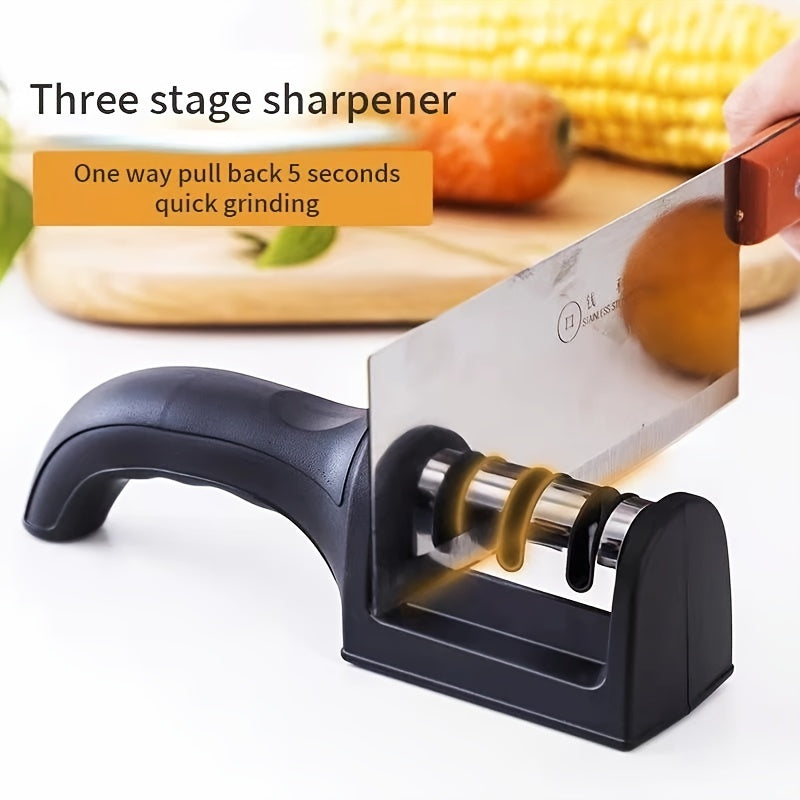 3-in-1 Hand Held Sharpener for Food Trucks