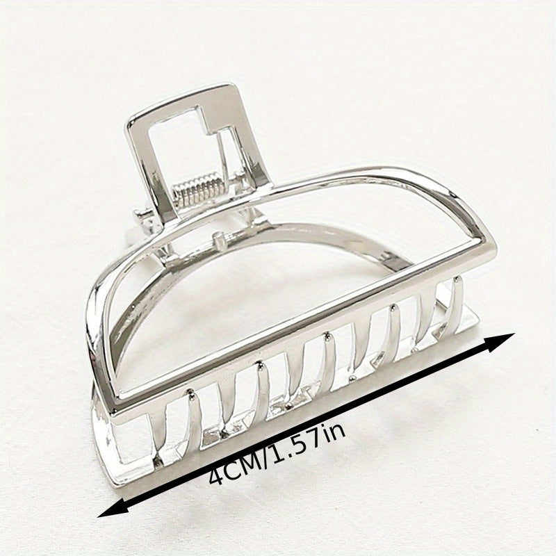 Small Half Hair Clip Girls Alloy Hair Claw Hair Accessories