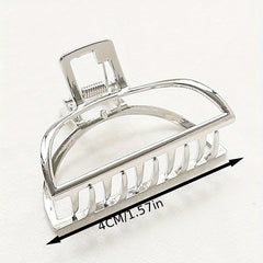 Small Half Hair Clip Girls Alloy Hair Claw Hair Accessories