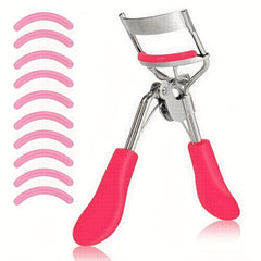 Eyelash Curler Lash Curler With 10 Refills Fits All Eye Shapes