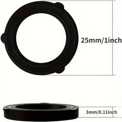 Hose Washers Rubber Seals for 3/4 Garden Shower Hose & Water Faucet Fittings