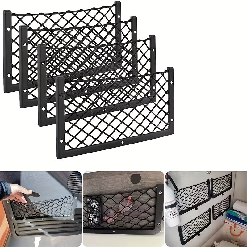 Car Organizer Storage Box 36 Pocket Bag Elastic Net for Tableware Boat House