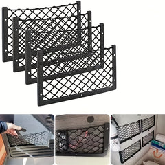 Car Organizer Storage Box 36 Pocket Bag Elastic Net for Tableware Boat House