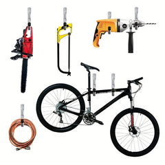 6pcs Heavy Duty Garage Tool Hook Storage Hanger Wall Mounted Steel Hanging