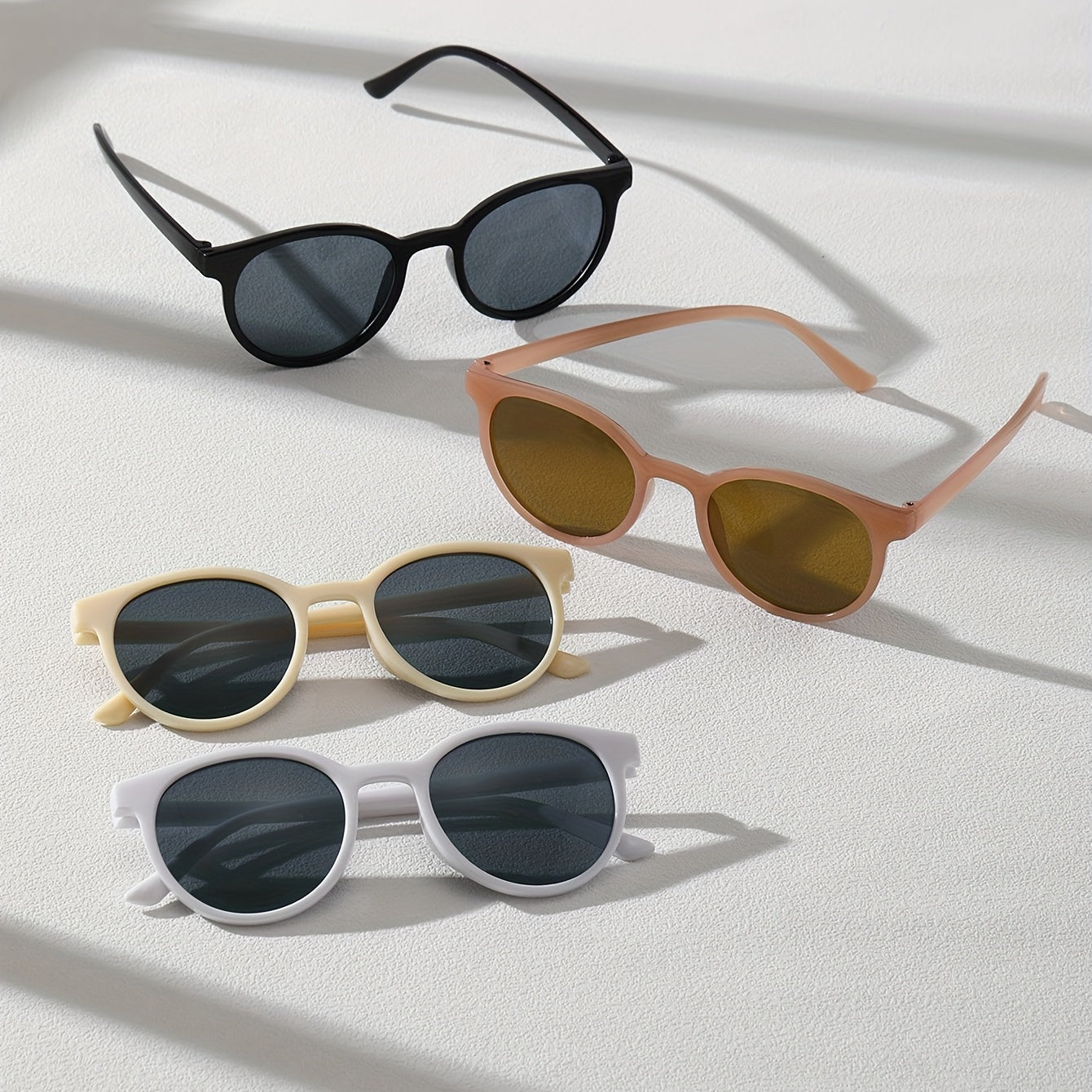 Round Sunglasses UV400 Outdoor Sun Shades Glasses