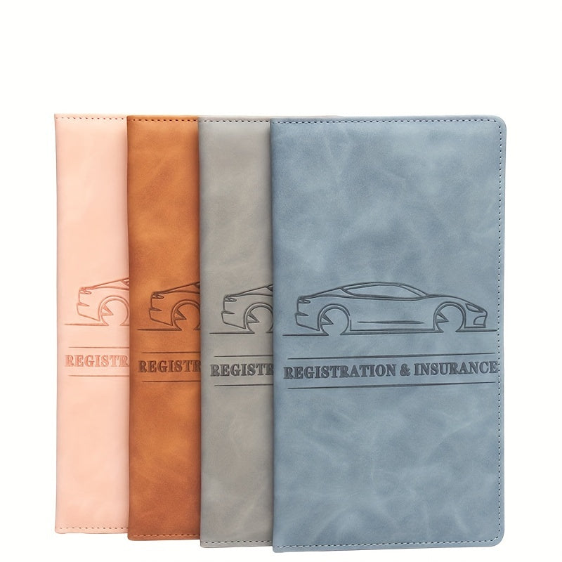 Car Registration And Insurance Clip Storage Bag