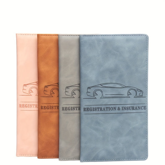 Car Registration And Insurance Clip Storage Bag