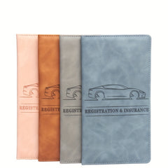 Car Registration And Insurance Clip Storage Bag