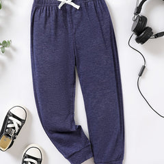 Boys Casual Drawstring Long Pants for Spring/Autumn