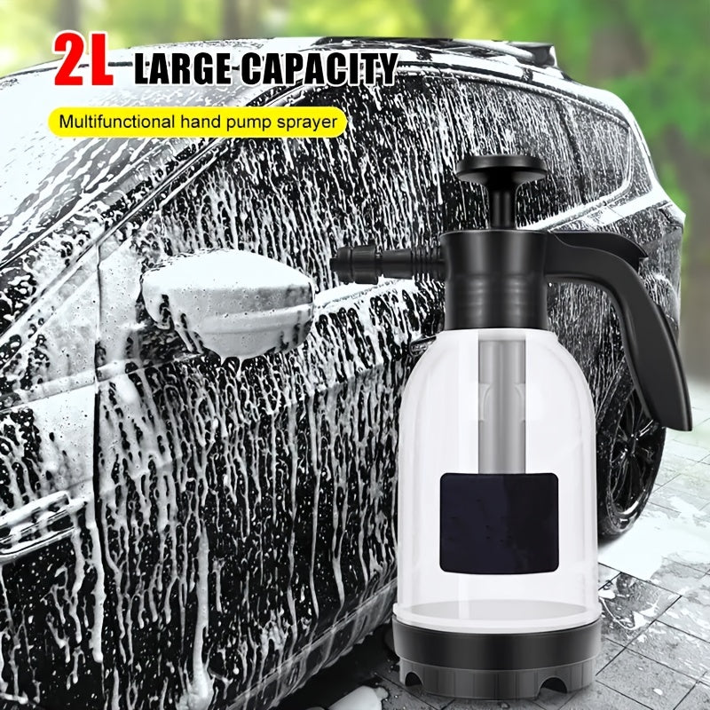 Car Wash Foam Spray Bottle High Pressure Nozzle Water Washing God Cleaning