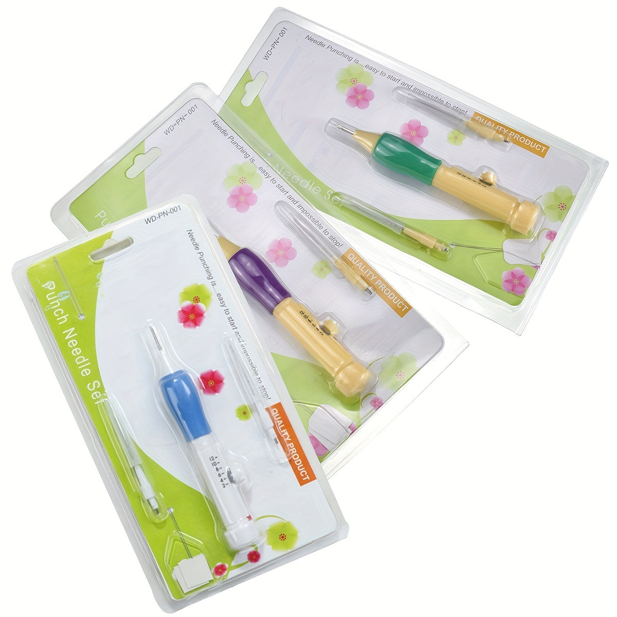 Punch Needle Kit Embroidery Pocket Needle Pen Sewing Tool