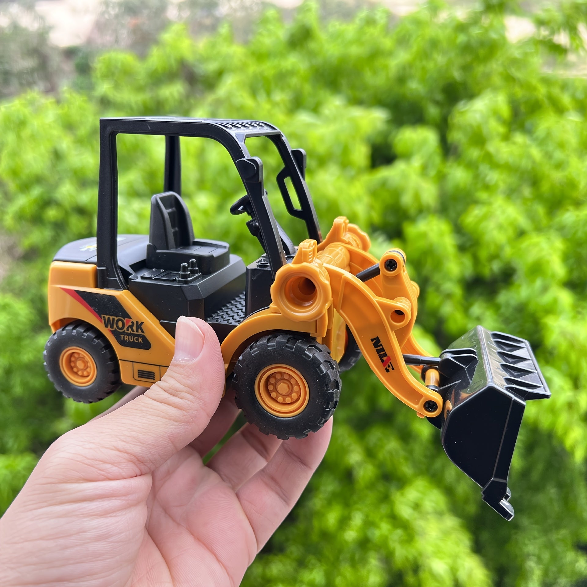 Inertia Engineering Car Excavator Bulldozer Road Roller Toy