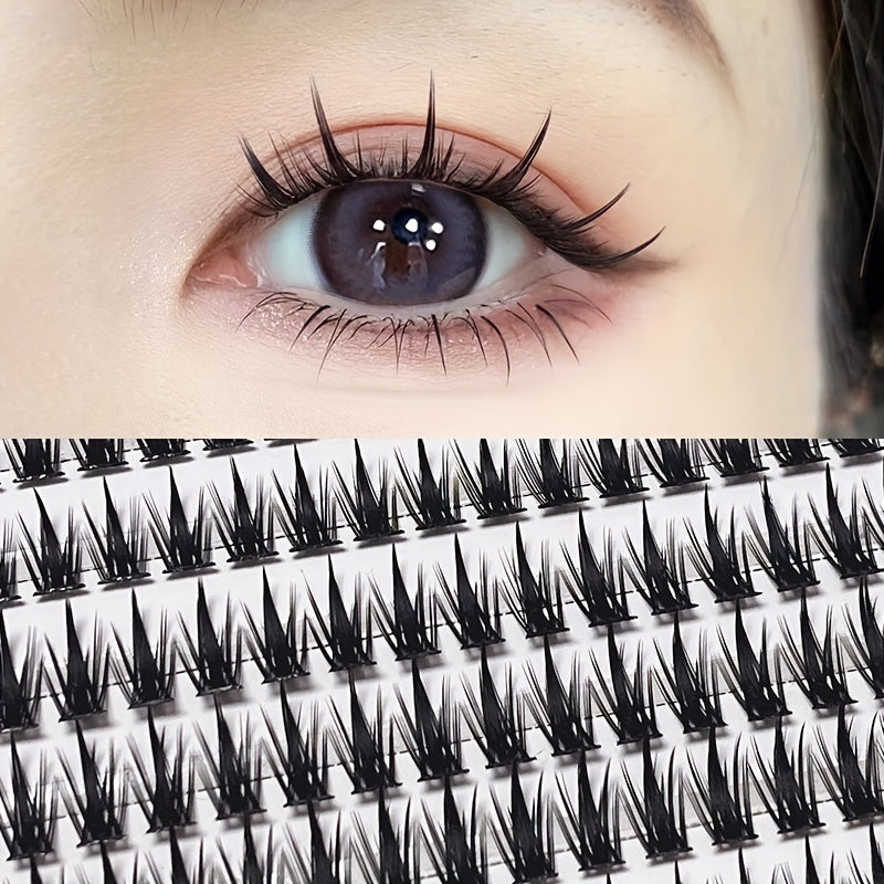 Little Devil Mixed Style Eyelashes Extensions DIY Self Adhesive Eyelashes