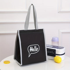 Cationic Bento Bag Insulated Portable Picnic School Office Bag