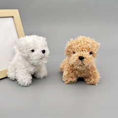 Simulation Dog Plush Toy Puppy Doll Teddy Dog Doll Cloth Doll Wedding