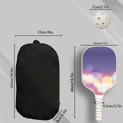 9pcs Pickleball Racket Set with 4 Rackets 4 Pickleballs 1 Handbag