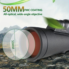 12x56 Monocular HD with Tripod & Phone Adapter for Wildlife Bird Watching Hiking