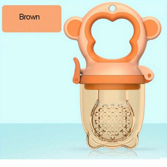 Baby Teether Pacifier Infants Fresh Food Processor Chew Feeder Set