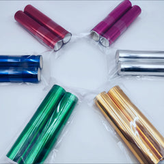 2pc Stamping Paper Polyester Aluminum Film for Handicrafts