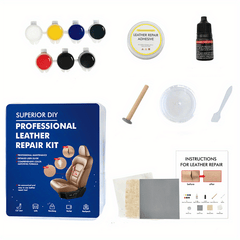 Car Leather Repair Cream Kit - DIY Seat Peeling Restoration