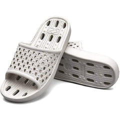 Men's Lightweight Non Slip Slides for Indoor Outdoor Beach Shower
