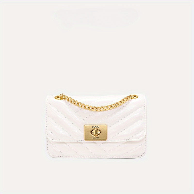 Quilted Mini Shoulder Bag for Women Lightweight Stylish Casual Ideal