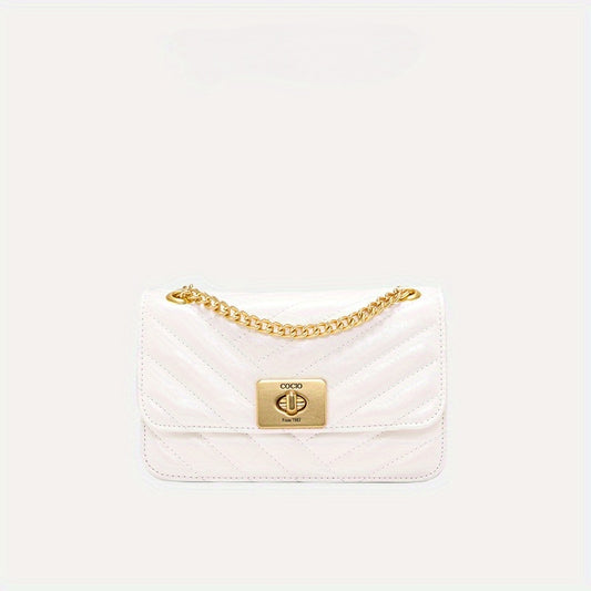 Quilted Mini Shoulder Bag for Women Lightweight Stylish Casual Ideal