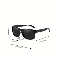 Polarized Square Sunglasses for Men UV Protection