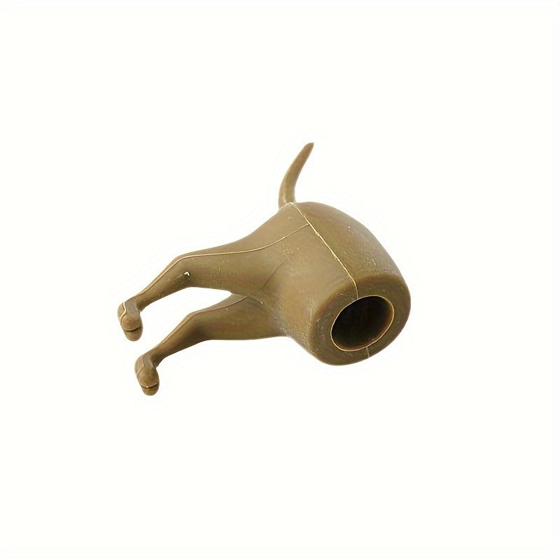 Pooping Dog Toothpaste Topper Funny Cover Bathroom Accessories