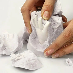 Cloning Powder Couple 3D Hand & Foot Model Baby Toddler Making Material Gift